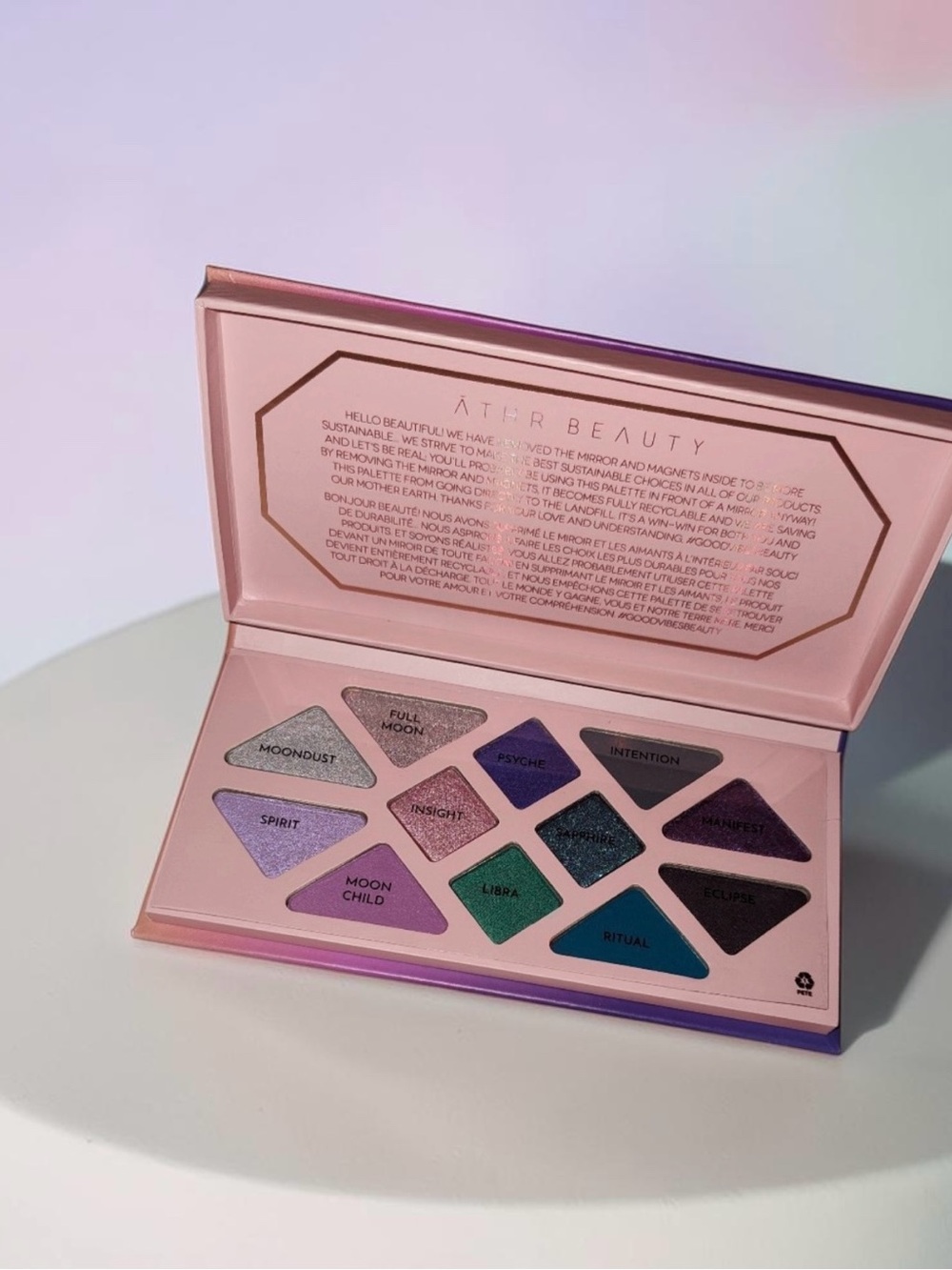 ATHR Beauty Moonlight Crystal Eyeshadow Palette